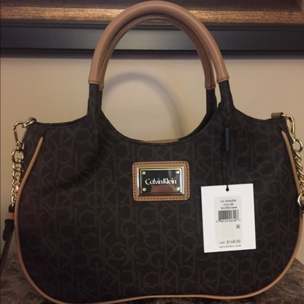 NWT Calvin Klein Signature Handbag